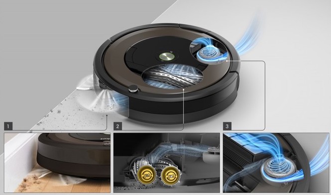 Система сбора мусора iRobot Roomba 896